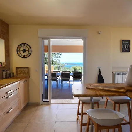Caramontinu A Pinarello, Proche Plage, Vue Mer, Piscine Chauffee Villa *
